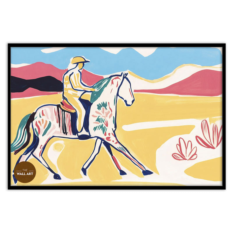 MAN RIDING HORSE MAN RIDING HORSE VI