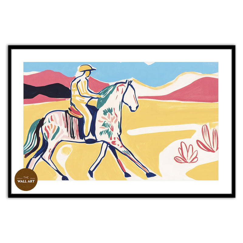 MAN RIDING HORSE MAN RIDING HORSE VI