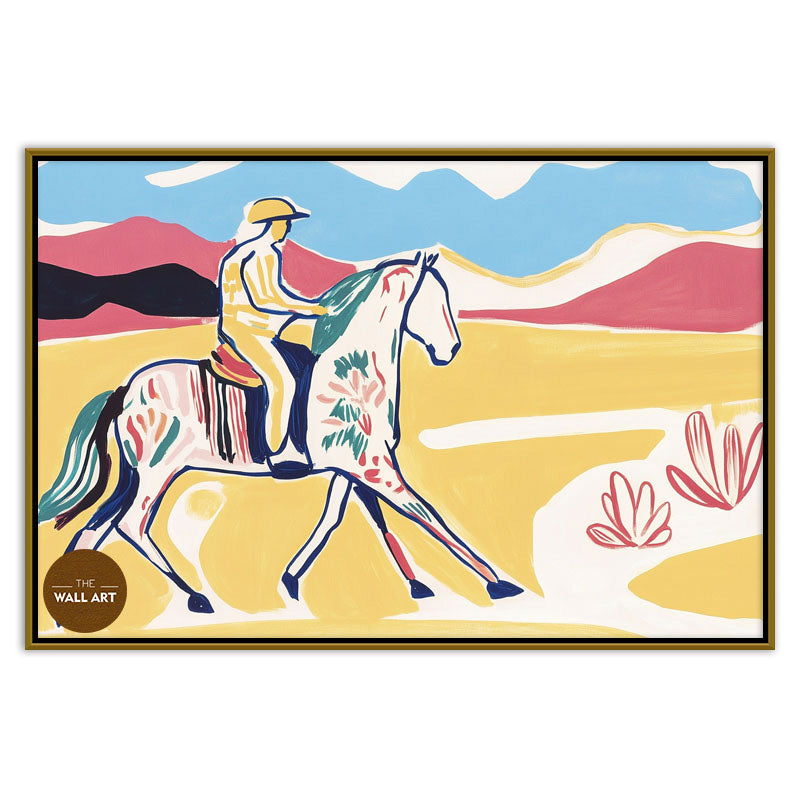 MAN RIDING HORSE MAN RIDING HORSE VI