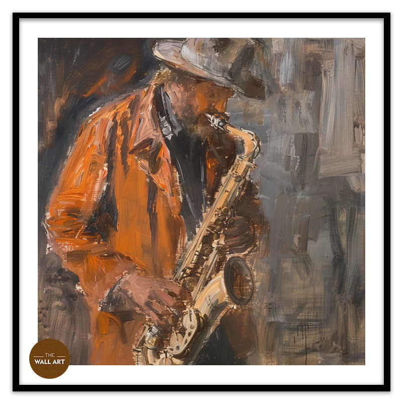 MAN WITH SAXOPHONE