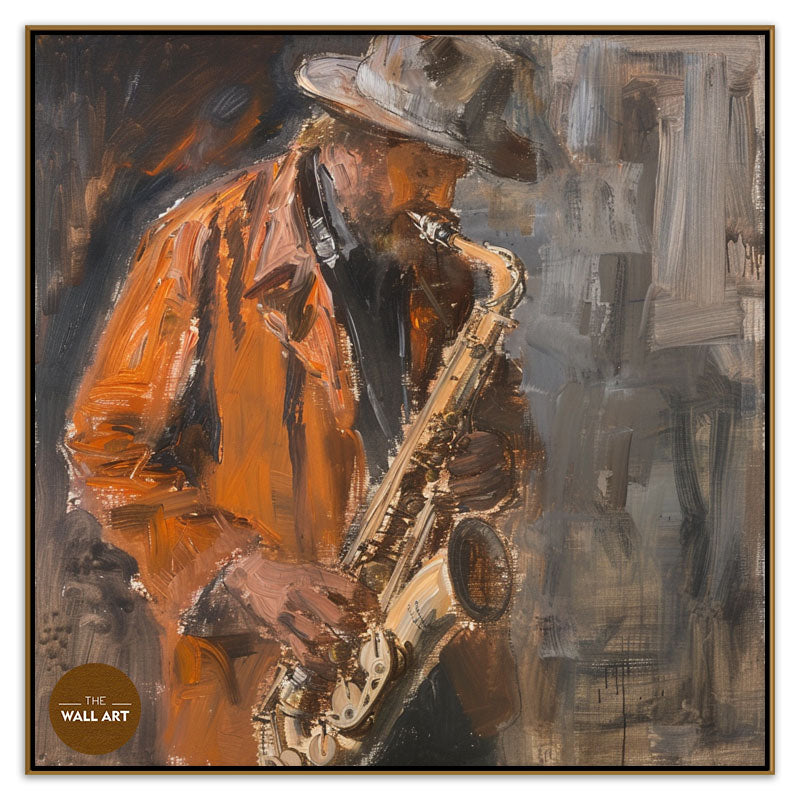 MAN WITH SAXOPHONE