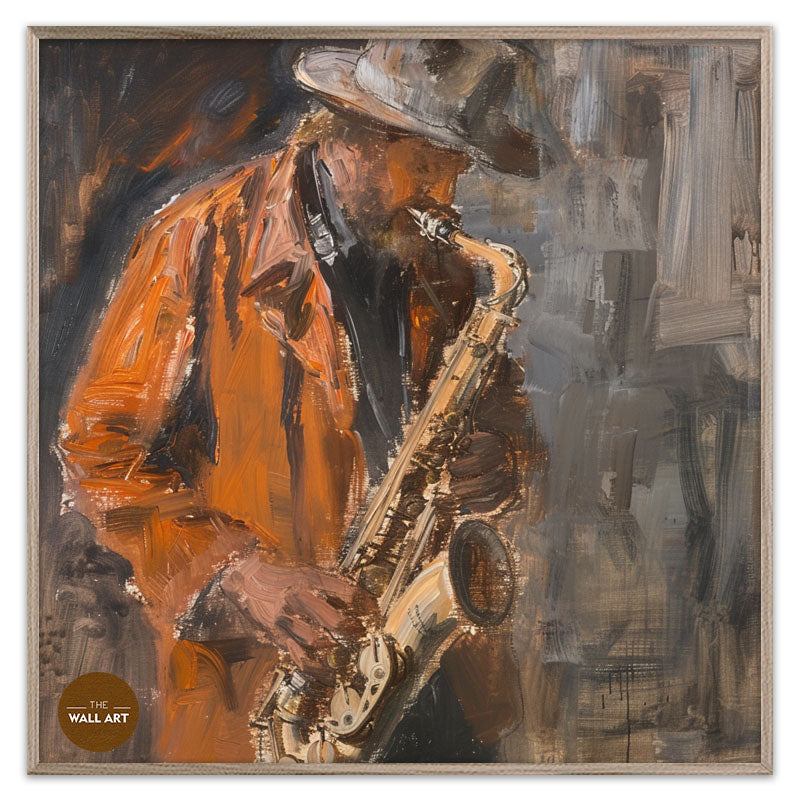MAN WITH SAXOPHONE