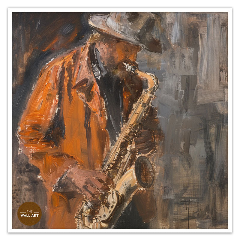 MAN WITH SAXOPHONE