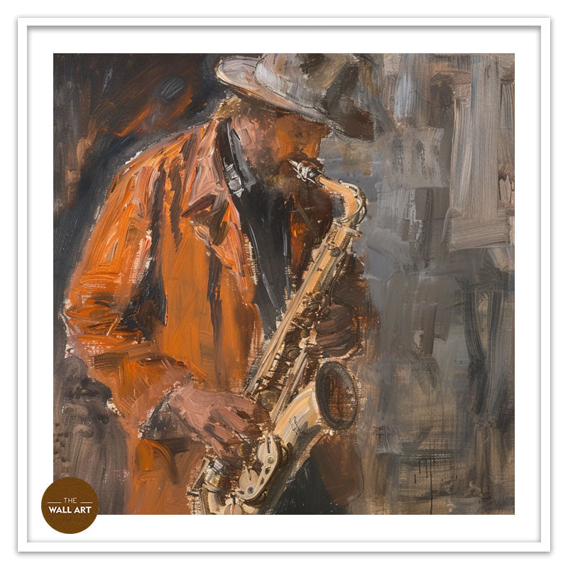 MAN WITH SAXOPHONE