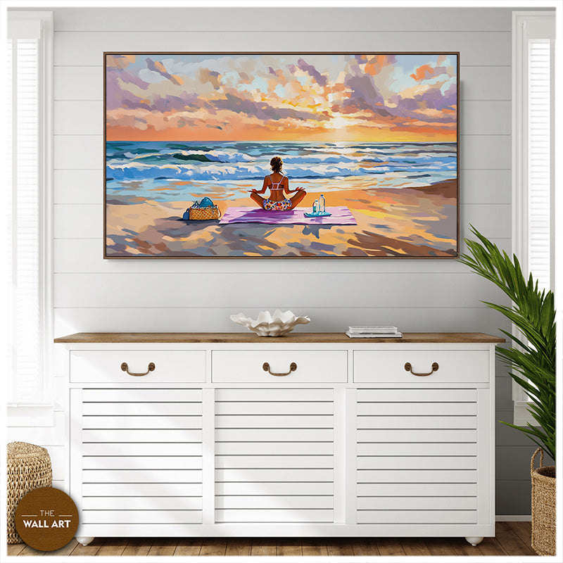 MEDITATION ON BEACH