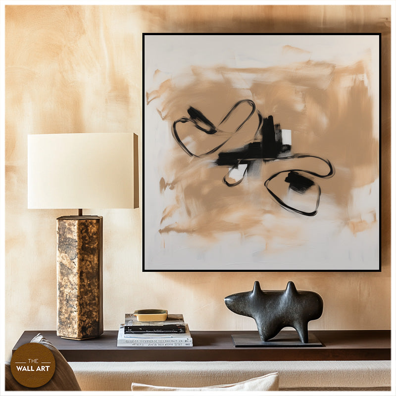 NEUTRAL ABSTRACT LINES