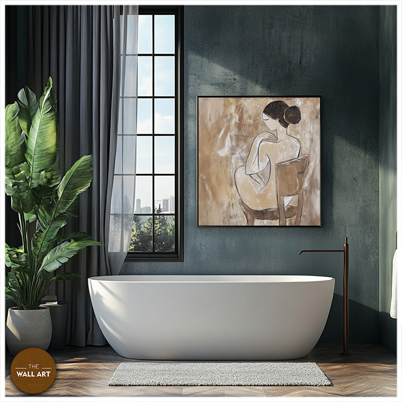 NUDE LADY ON CHAIR II