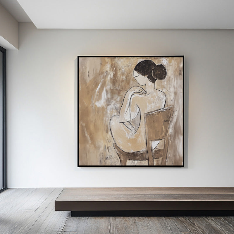NUDE LADY ON CHAIR II