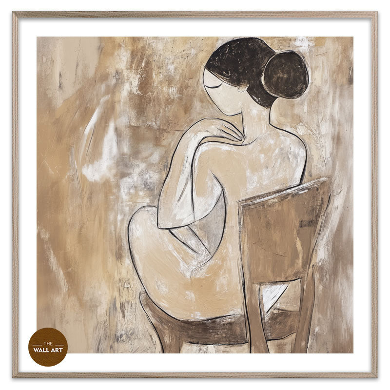 NUDE LADY ON CHAIR II