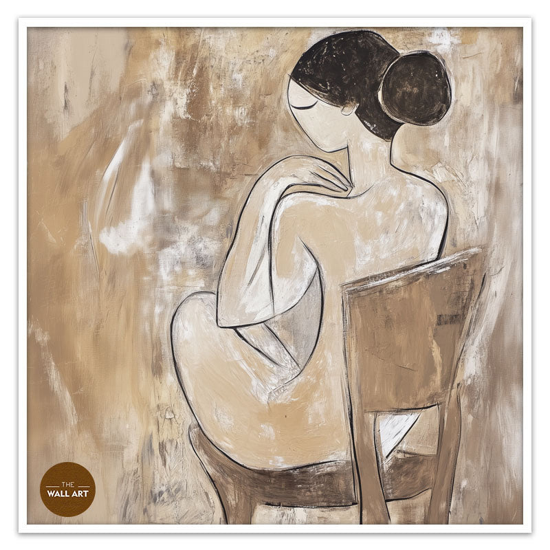 NUDE LADY ON CHAIR II