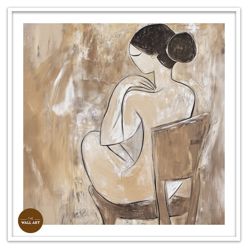 NUDE LADY ON CHAIR II