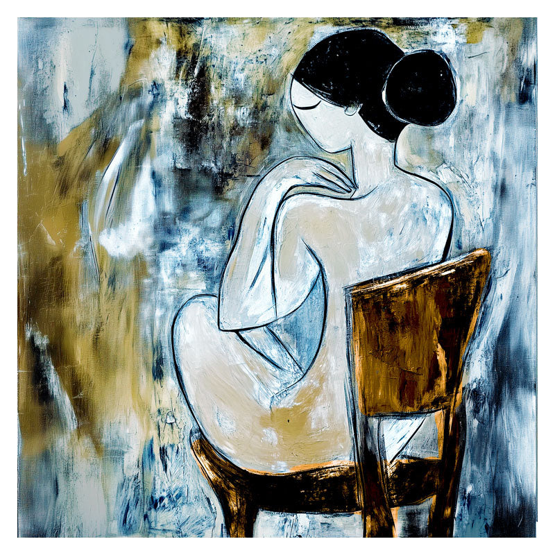 NUDE LADY ON CHAIR I