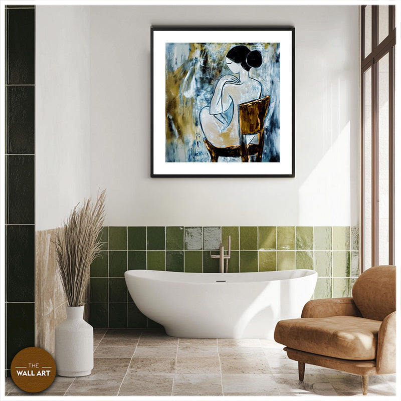 NUDE LADY ON CHAIR I