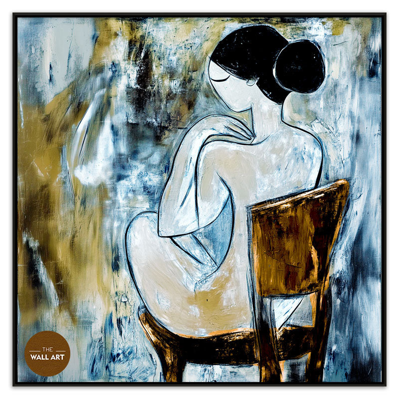 NUDE LADY ON CHAIR I