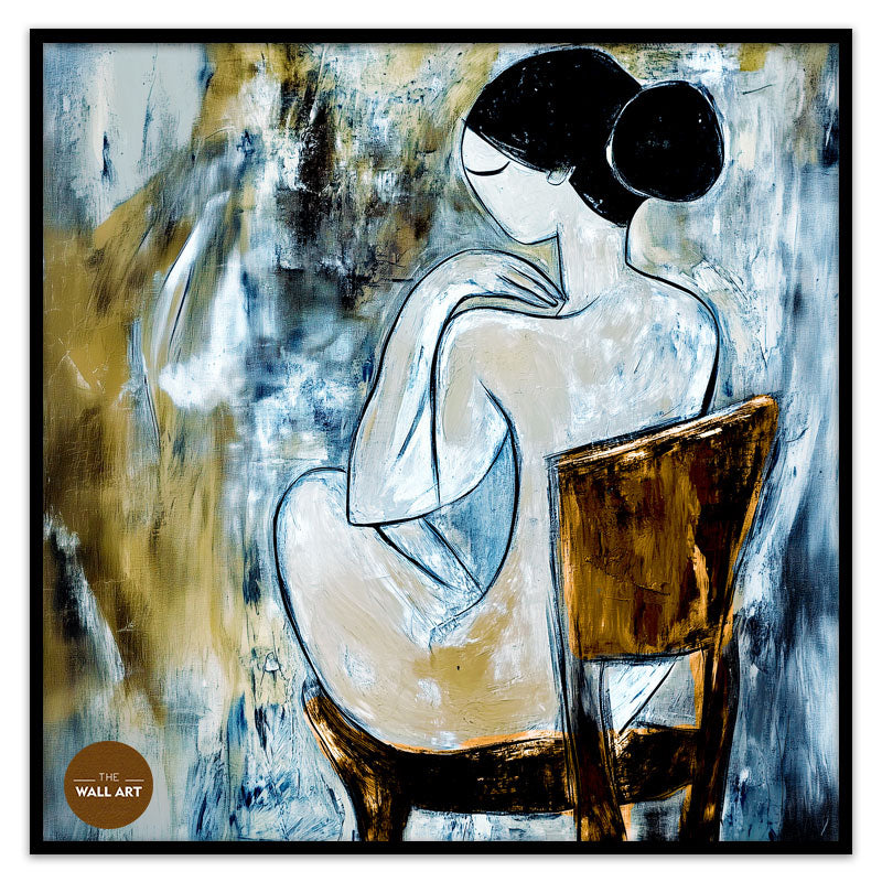NUDE LADY ON CHAIR I