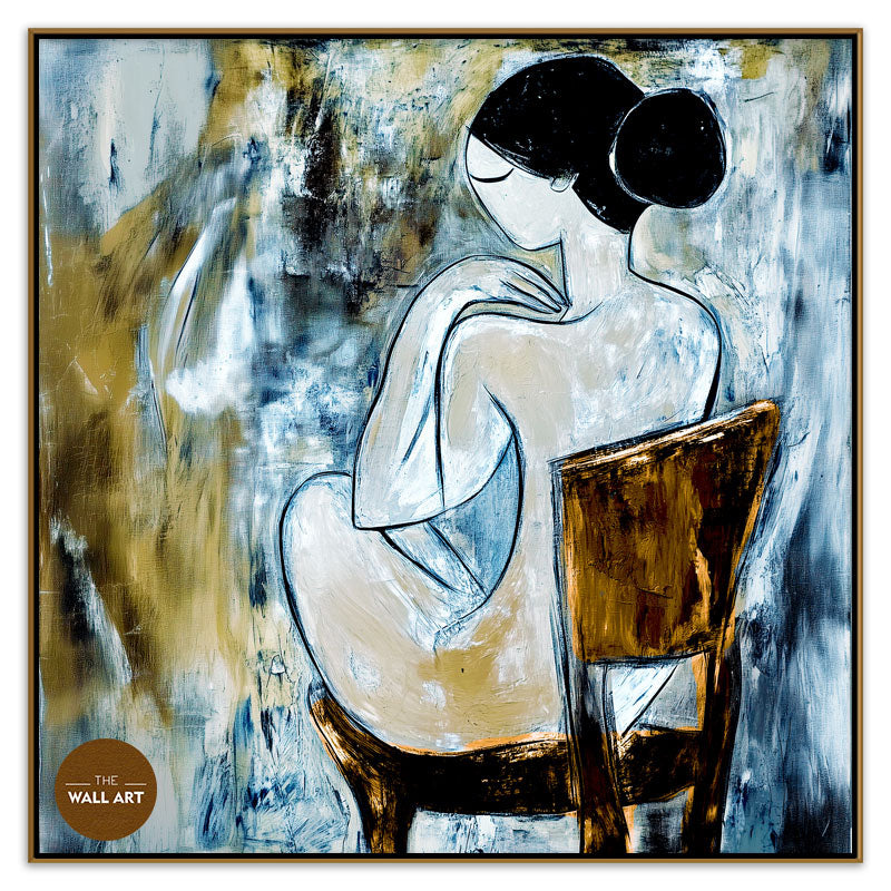 NUDE LADY ON CHAIR I