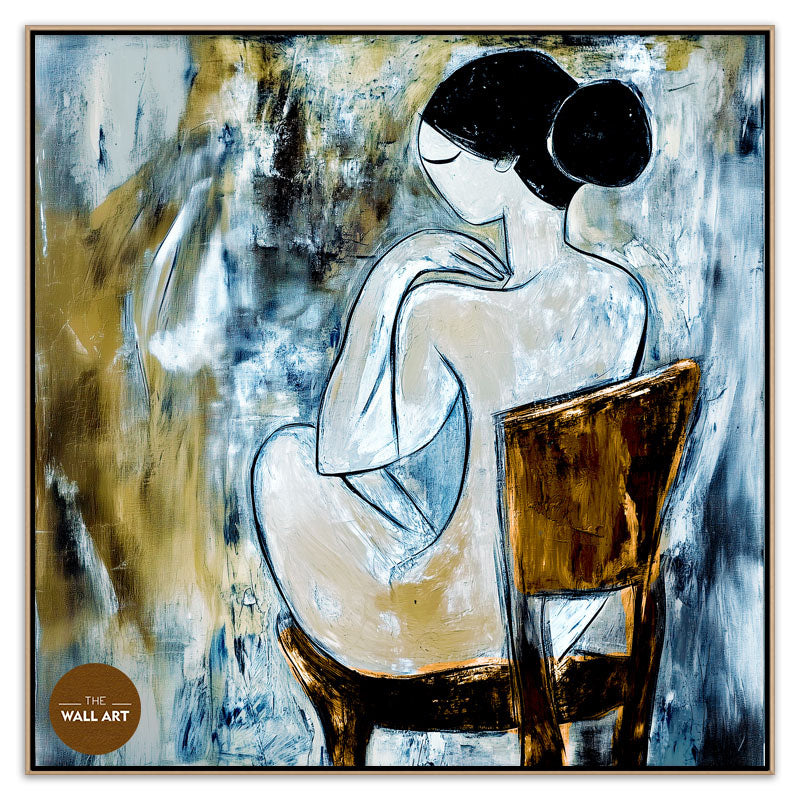 NUDE LADY ON CHAIR I