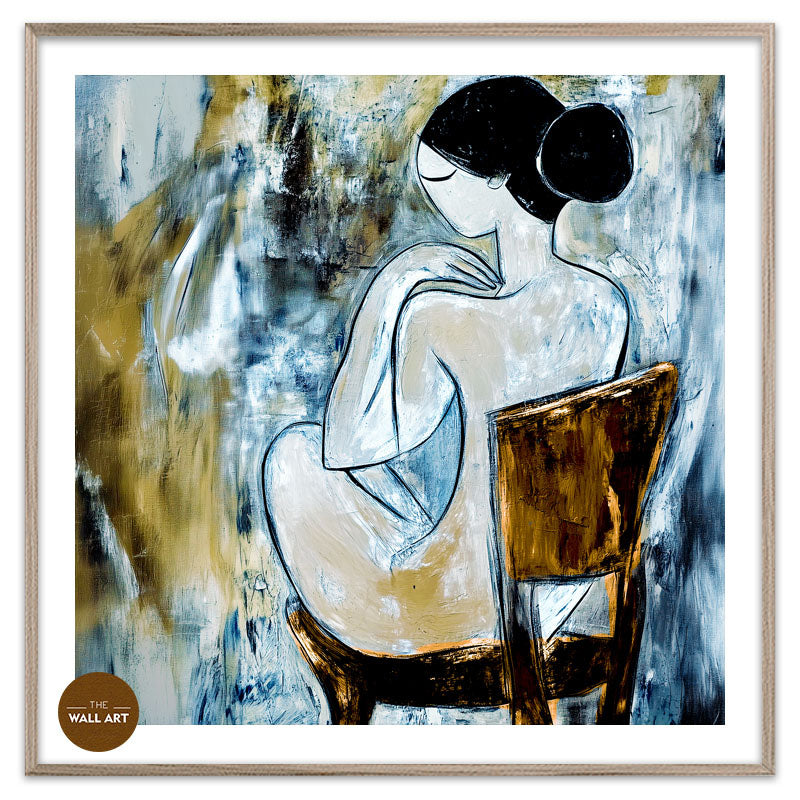 NUDE LADY ON CHAIR I