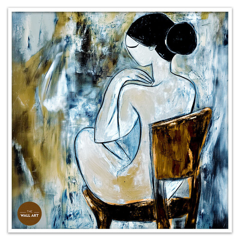 NUDE LADY ON CHAIR I