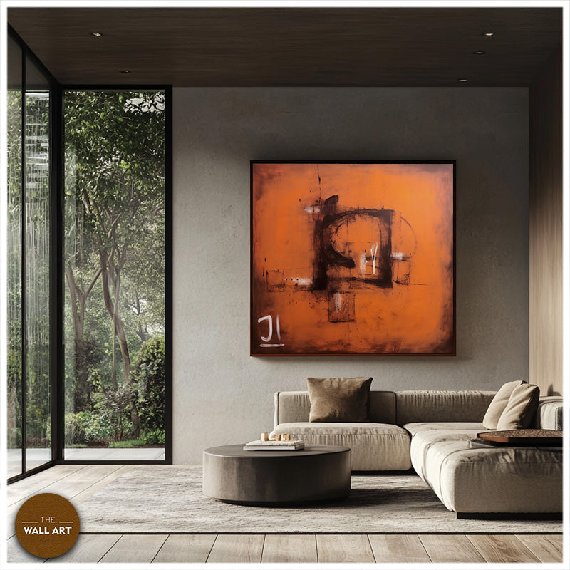 ORANGE TONE ABSTRACT I