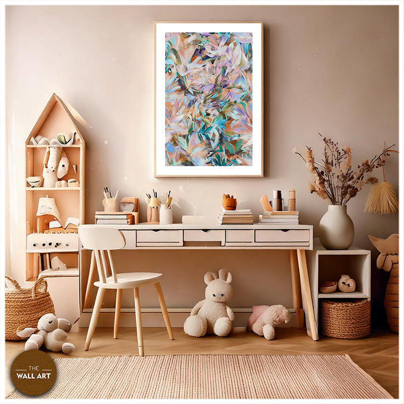 PASTEL SHADE PETALS I