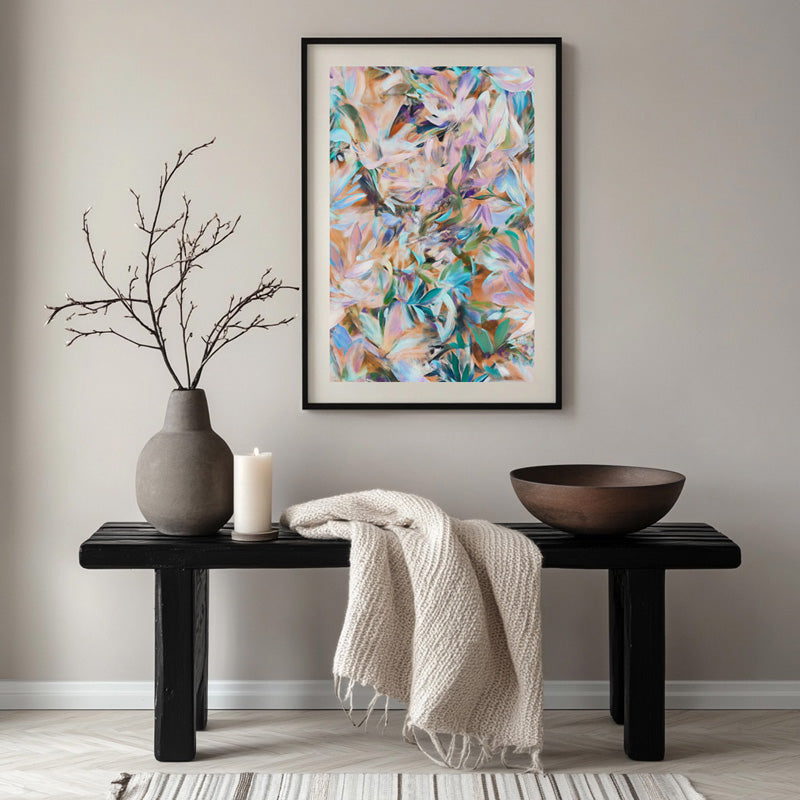 PASTEL SHADE PETALS I