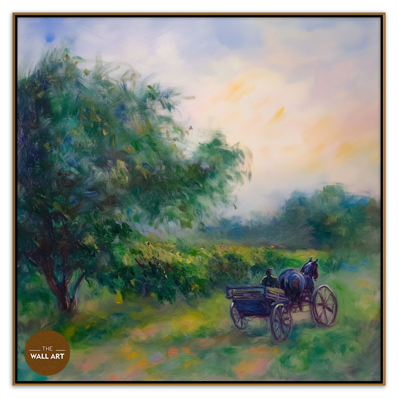 PEACEFUL DAY ON FARM I