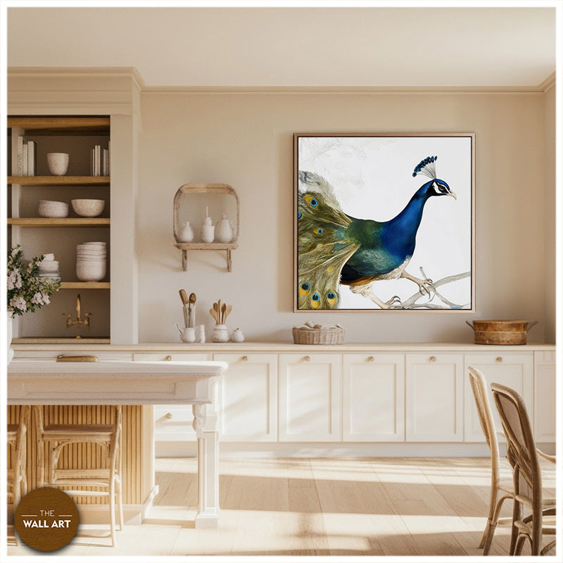 PEACOCK ON BRANCH