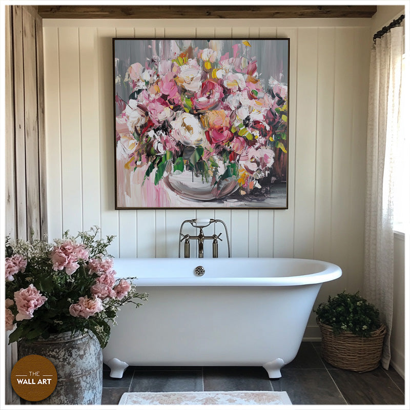 PEONIES IN PINKY SHADE II