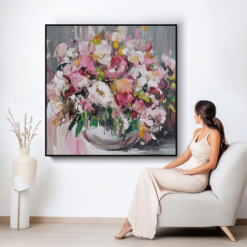 PEONIES IN PINKY SHADE II