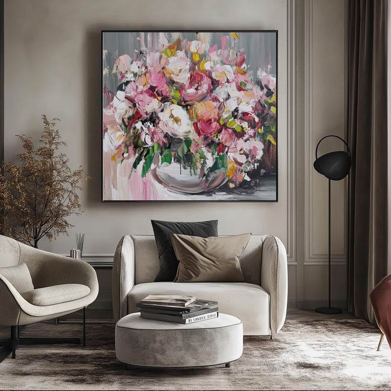PEONIES IN PINKY SHADE II