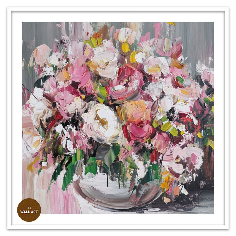 PEONIES IN PINKY SHADE II