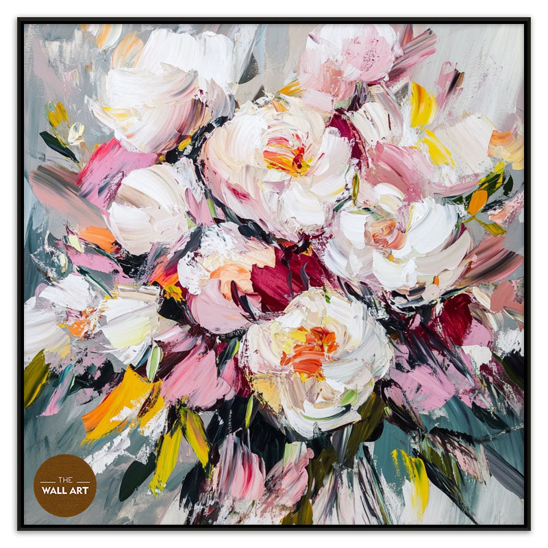 PEONIES IN PINKY SHADE I