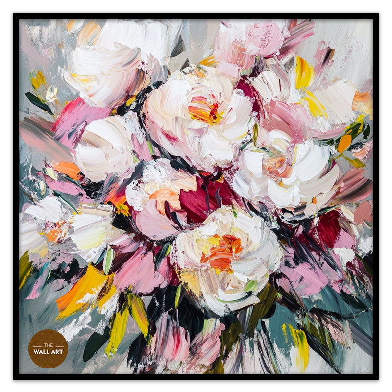 PEONIES IN PINKY SHADE I