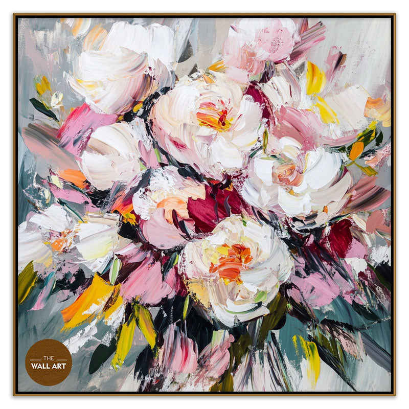 PEONIES IN PINKY SHADE I