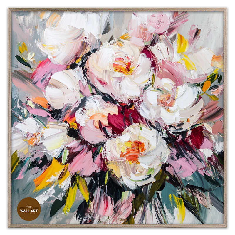 PEONIES IN PINKY SHADE I