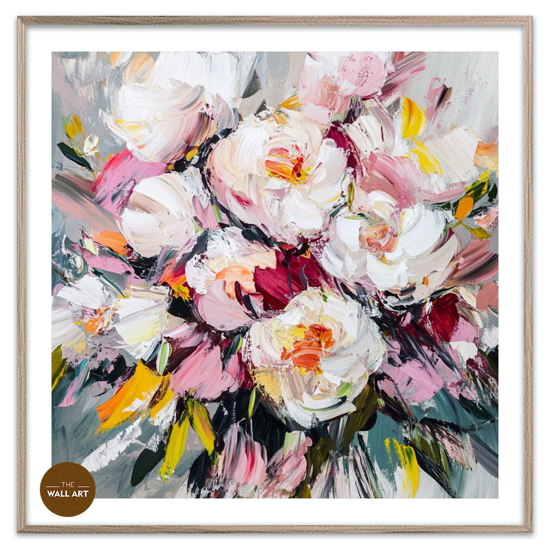 PEONIES IN PINKY SHADE I