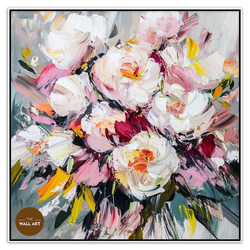PEONIES IN PINKY SHADE I