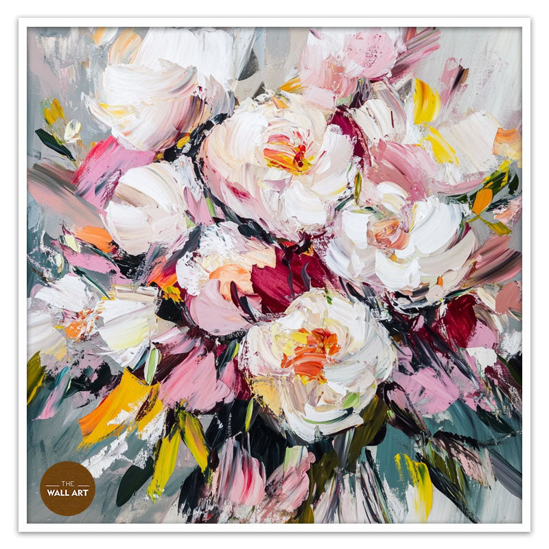 PEONIES IN PINKY SHADE I
