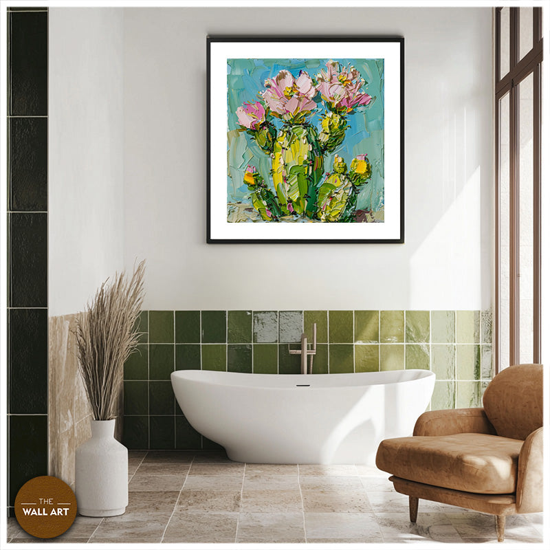 PINK CACTUS FLOWERS II