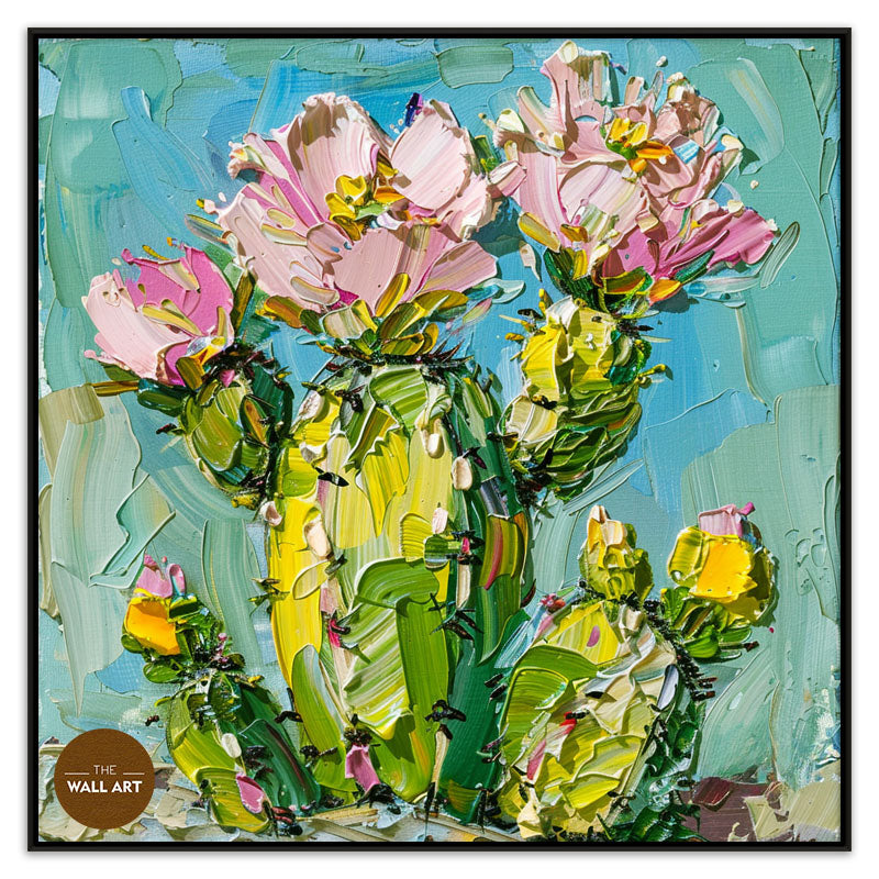 PINK CACTUS FLOWERS II