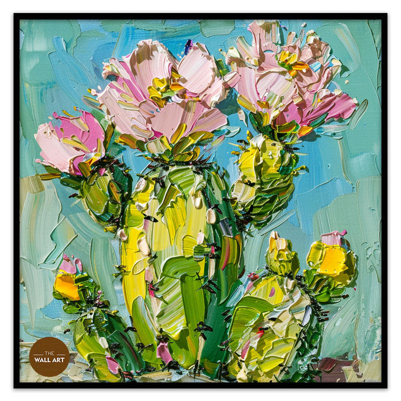 PINK CACTUS FLOWERS II
