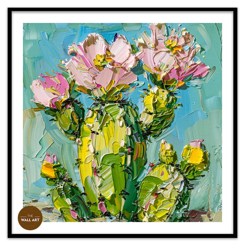 PINK CACTUS FLOWERS II