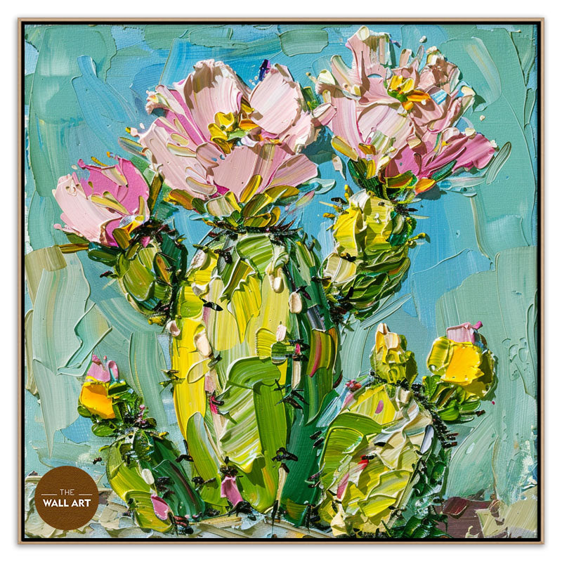 PINK CACTUS FLOWERS II