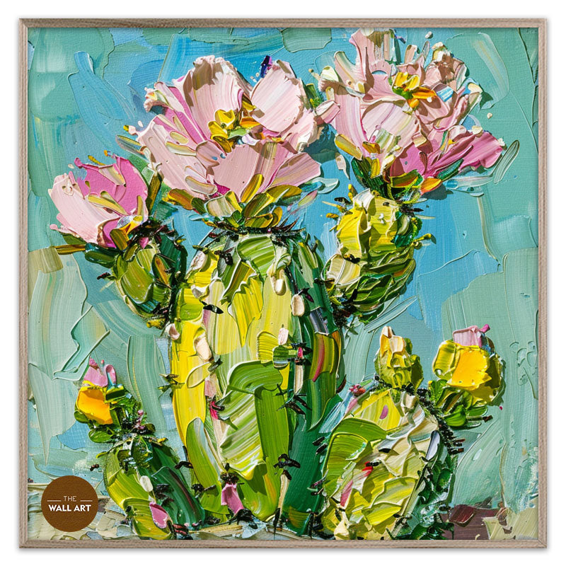 PINK CACTUS FLOWERS II
