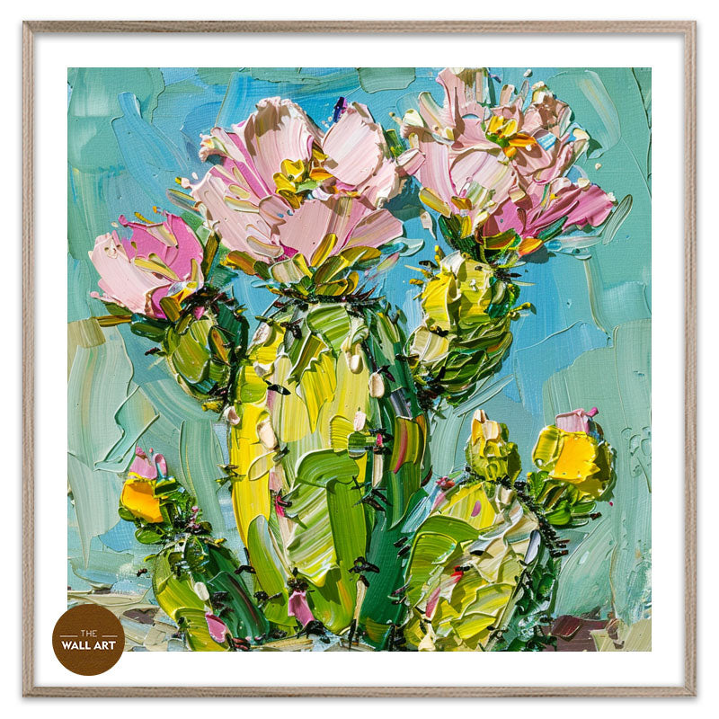 PINK CACTUS FLOWERS II