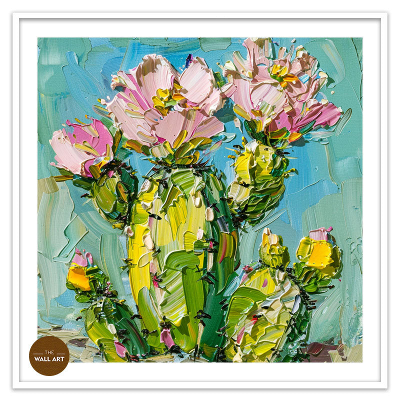 PINK CACTUS FLOWERS II