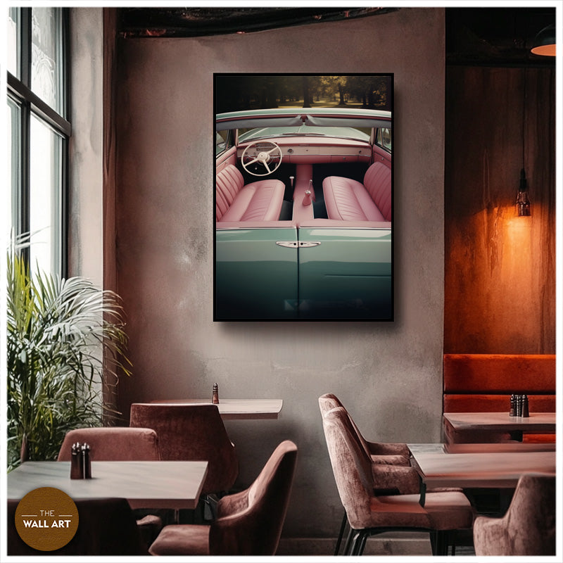 PINK CAR INTERIOR