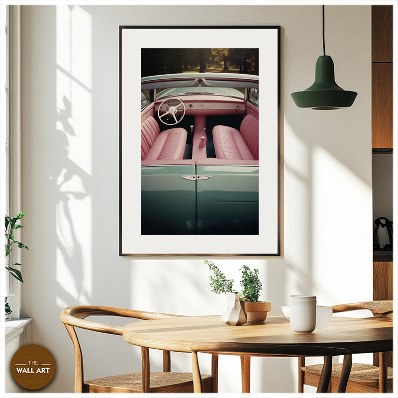 PINK CAR INTERIOR