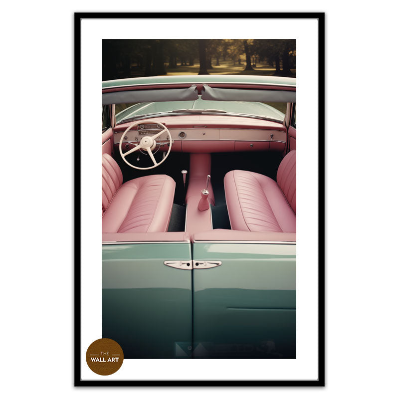 PINK CAR INTERIOR